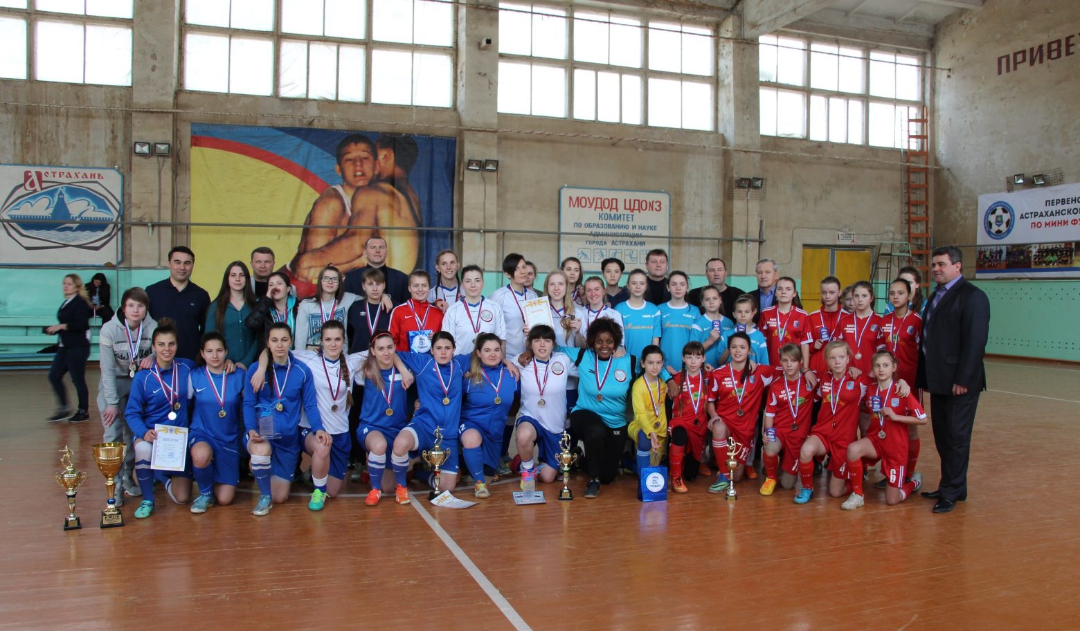 Женская сборная АГУ вошла в число победителей Первенства по мини-футболу