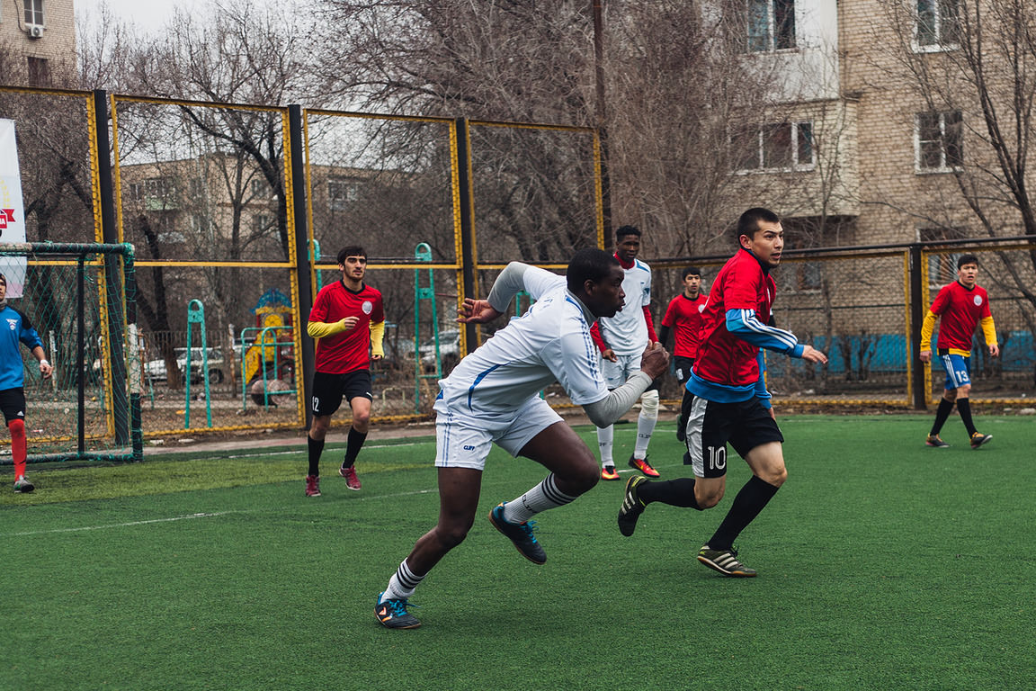 Студенты АГУ стали участниками Молодёжных игр по футболу