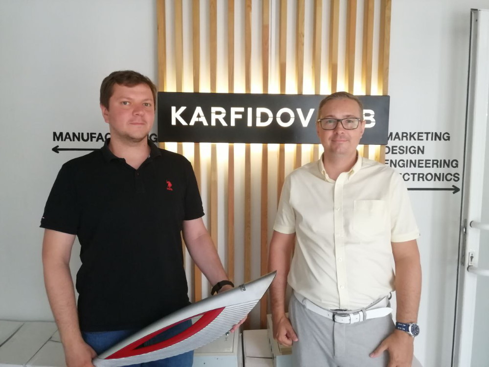 Алексей Титов встретился с генеральным директором компании «Карфидов Лаб»