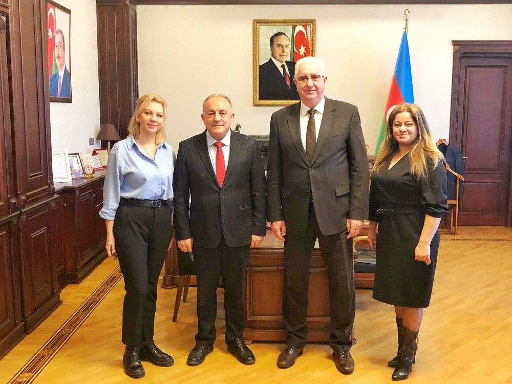 Delegation of Astrakhan State University Pays a Working Visit to Azerbaijan