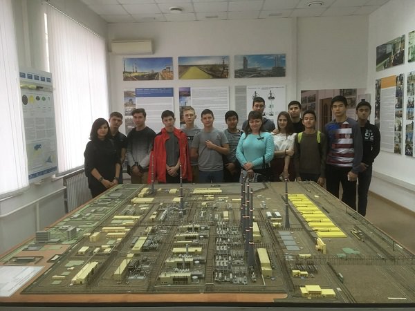 Студенты колледжа АГУ посетили музей газодобывающего предприятия