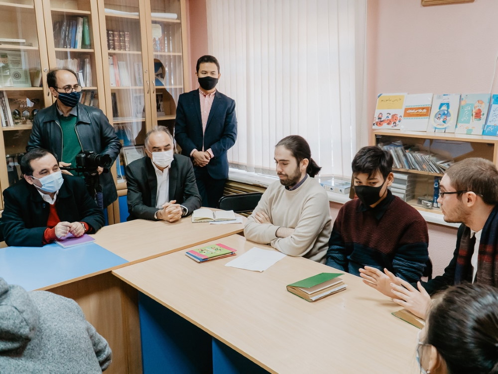 АГУ стал съёмочной площадкой для документального фильма иранцев