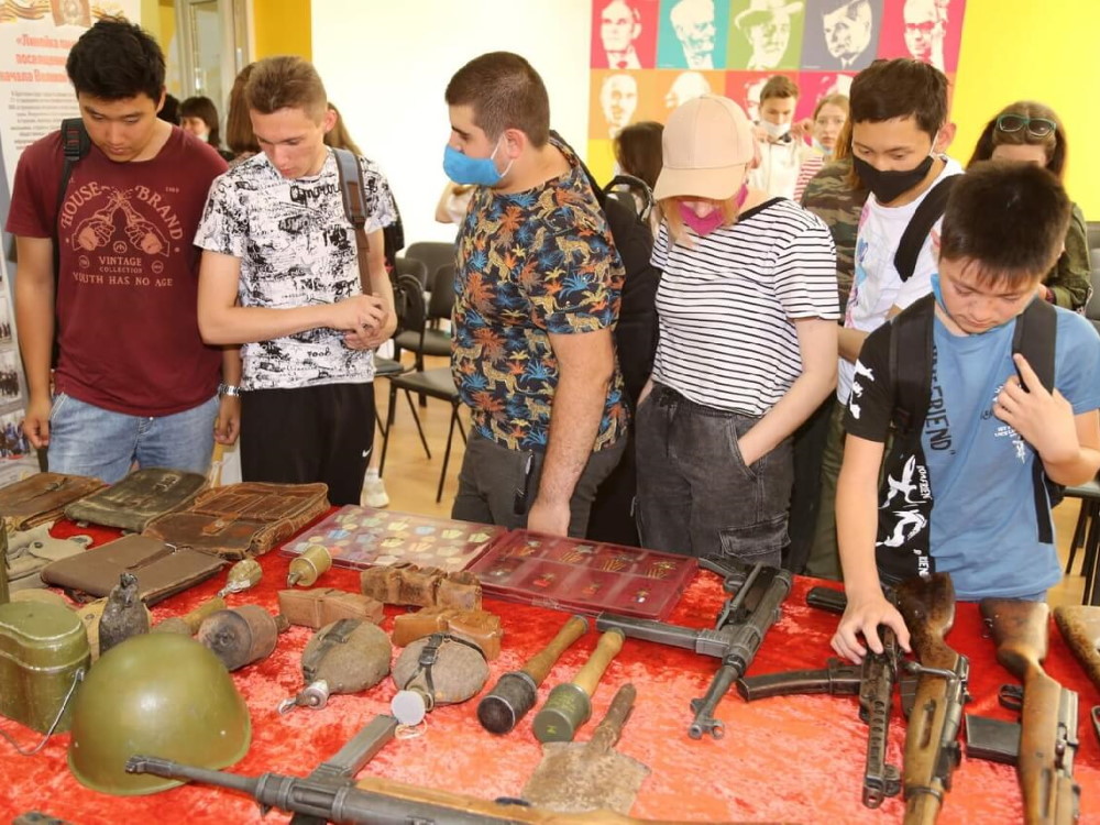 Студенты колледжа АГУ расширили свои знания о войне