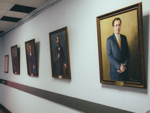 В Астраханском госуниверситете появилась портретная галерея ректоров вуза