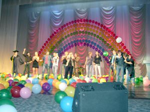 Торжественная церемония посвящения первокурсников в студенты АГУ – 2008