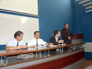 Визит в АГУ японской делегации из фирмы ULVAC