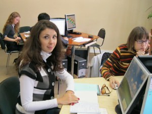 Студенты Карагандинского экономического университета Казпотребсоюза (Республика Казахстан)