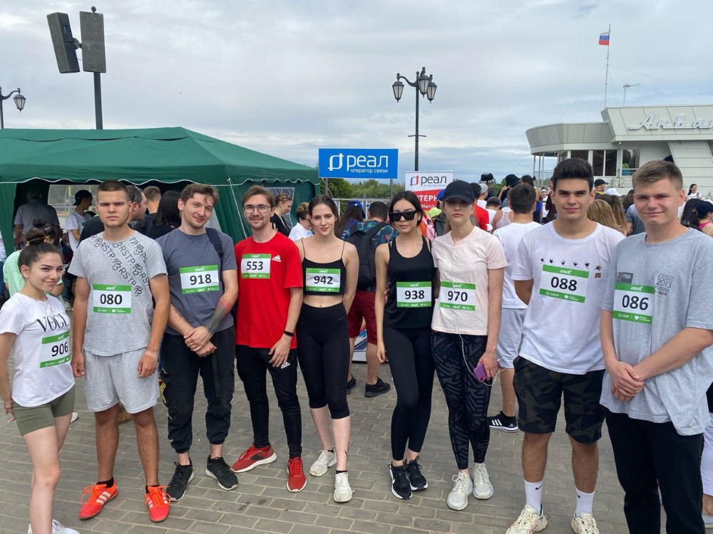 Студенты АГУ приняли участие в проекте «Зелёный марафон»