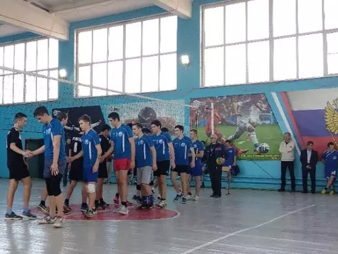 Сборная АГУ по волейболу – победитель областной спартакиады