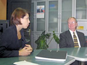 Работа американской комиссии по аккредитации совместных магистерских программ Университета Кларка и АГУ (14–18 октября 2008 года)