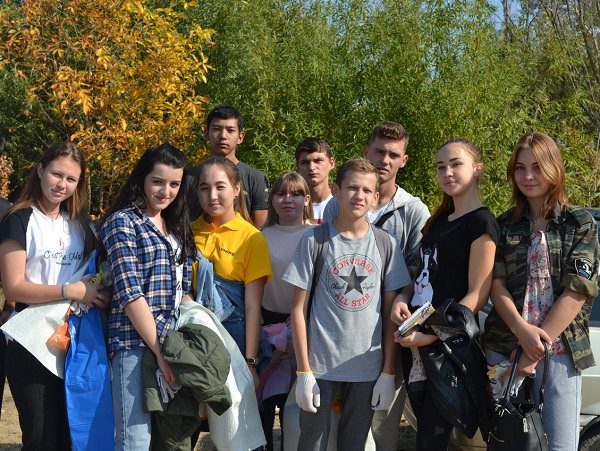 Студенты колледжа Астраханского госуниверситета прошли экоквест