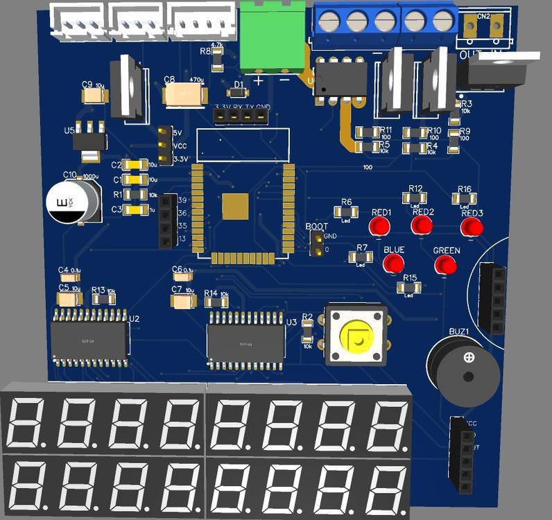 Электроника инкубатора на Arduino (неполная).