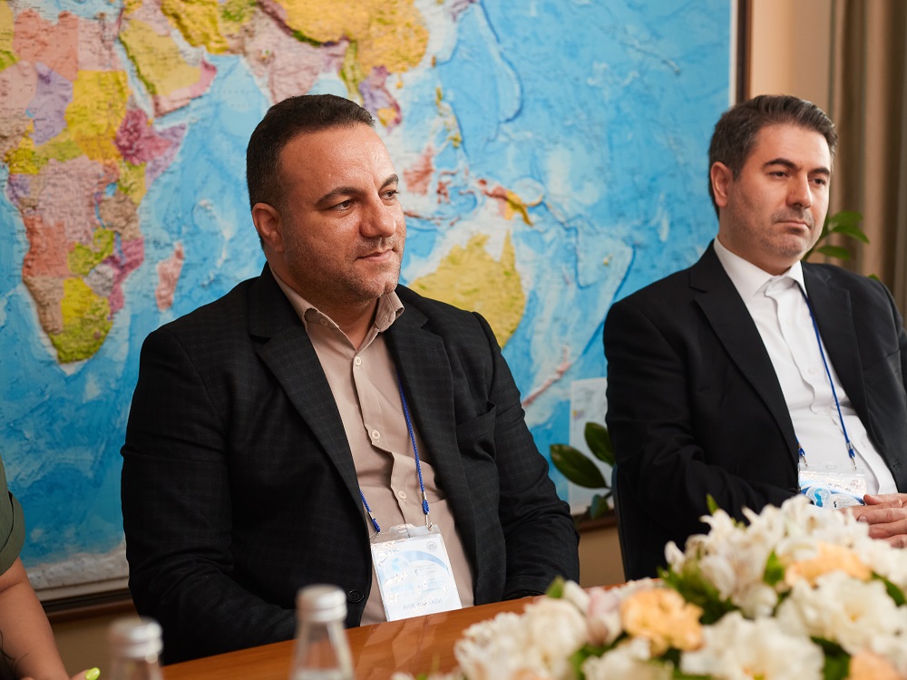 Форум «Каспий 2023»: встреча ректора АГУ с делегацией из Ирана