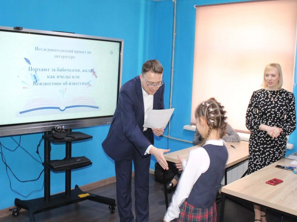 В филиале АГУ в городе Знаменск подвели итоги конкурса «Первые шаги в науку»